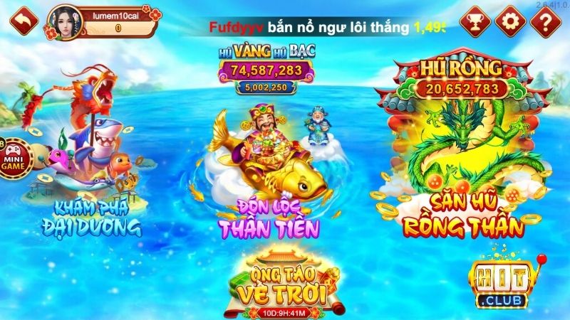 Các Màn Chơi Trong Bắn Cá Hitclub