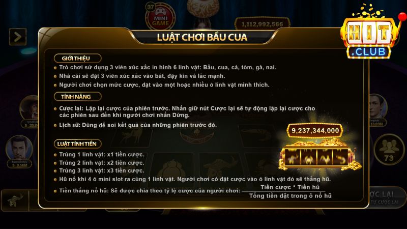 Cách Chơi Bầu Cua Hitclub Cho Người Mới